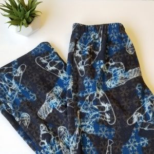 Old Navy Boys Pajama Pants Snowboarding, Size XL